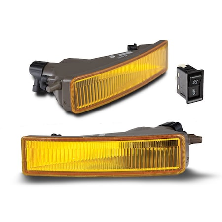 Winjet Fog Lights - Yellow CFWJ-0068-Y